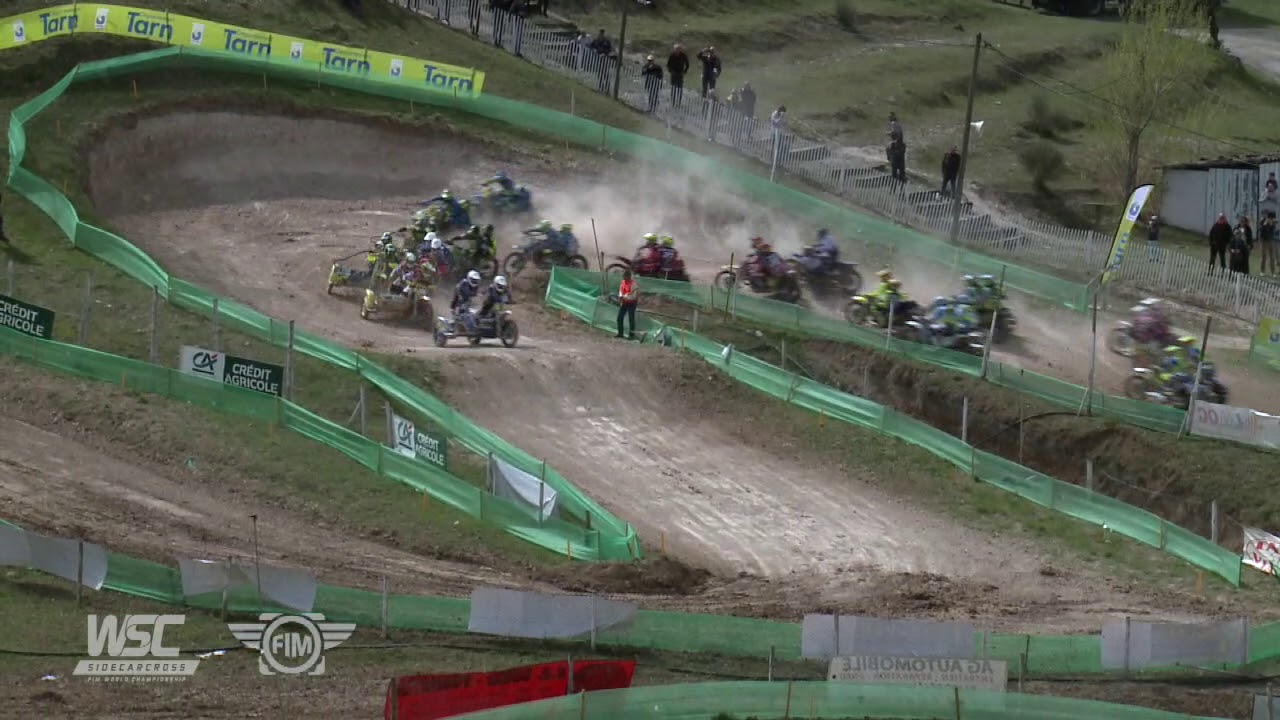 Castelnau de Lévis - round 2 - WSC 2018 - sidecarcross