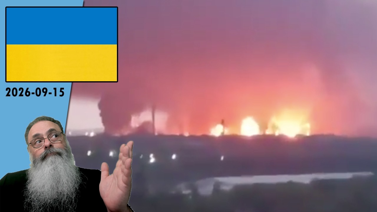 #Ucrânia 2026-09-15: UCRÂNIA atinge TRÊS REFINARIAS RUSSAS após TRUMP falar em "TRÉGUA"