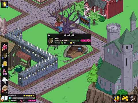 S1 E6. THE SIMPSONS TAPPED OUT HALLOWEEN (2019) HOWL HILL