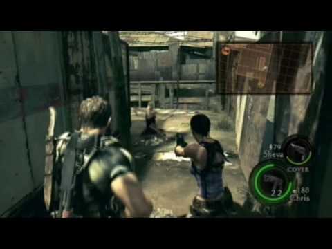 004 Public Assembly Part 1 - Chapter 1-2 - Resident Evil 5 Walkthrough PS3 Veteran Difficulty