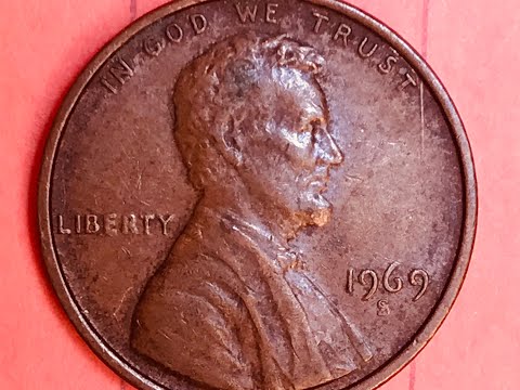 Pennies Worth Money - 1969 S Lincoln Penny - United States One Cent - Only 10 Doubled Die Exist