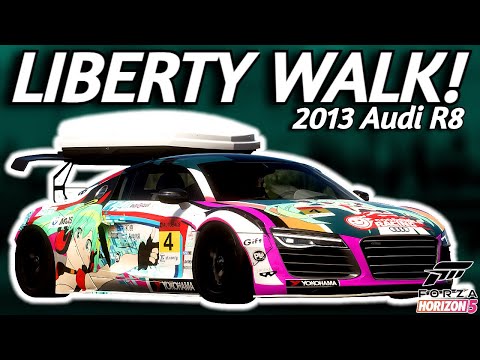 1200HP WIDEBODY DRIFT MACHINE! | Forza Horizon 5 2013 Audi R8 | Build and Customization