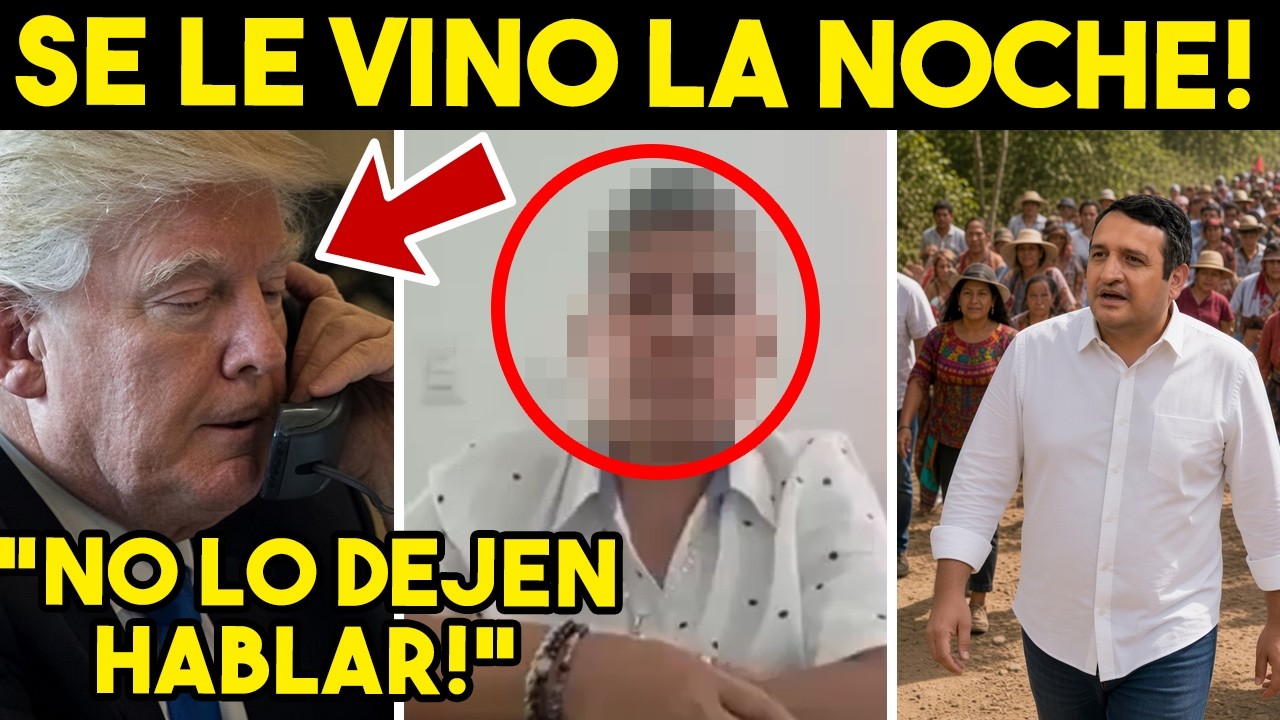 Momento impactante! N4RC0 TESTIGO HUNDE A EEUU, saca video. Se cae caso Andrés López. Trump