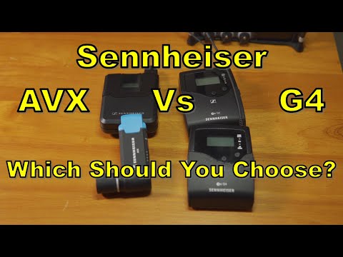 Sennheiser Evolution G4 Vs. AVX Wireless System