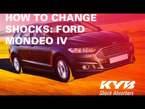 How to change Ford Mondeo IV rear shock absorbers | KYB