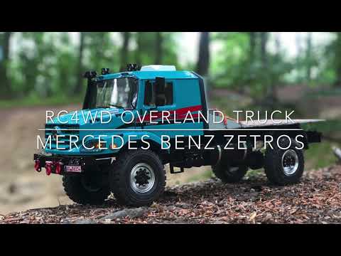 RC4WD Overland Truck 4x4 aka Mercedes Benz Zetros