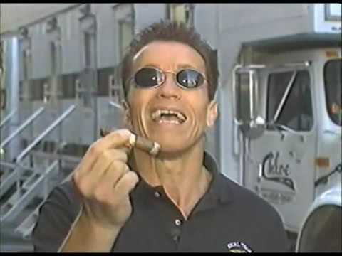 Arnold is Ballsy with his Cigars