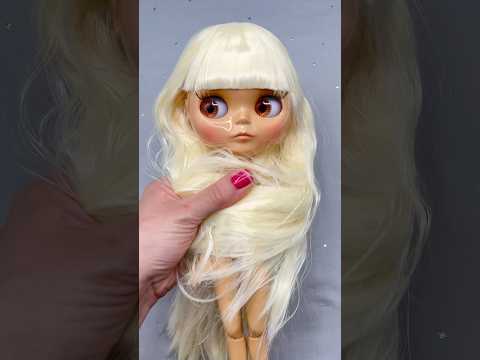 Así se hizo la muñeca Ada ✨ #doll #blythe #muñecas #boneca #shorts #cute