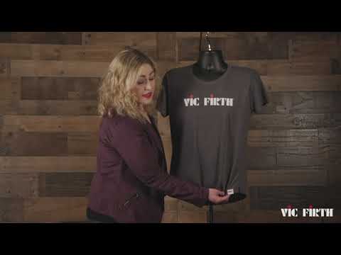 Vic Firth Womens Logo Tee - Large