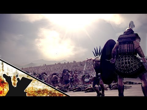 Cinematic TRAILER - EPIC MASSIVE BATTLE - 20K SPARTANS VS 27K ROMANS - Total War Rome II