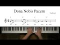 Dona Nobis Pacem - Lead Sheet Improvised Arrangement - 2306pts