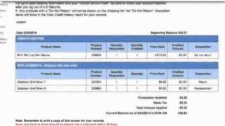 How to do Avon returns for Avon Reps