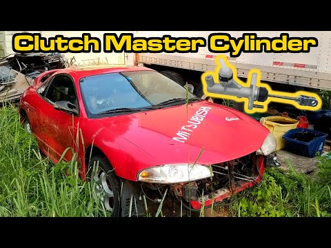 Eclipse GSX Clutch Master Cylinder Replacement 💉💧 DSM Master & Slave Cylinder Bleeding