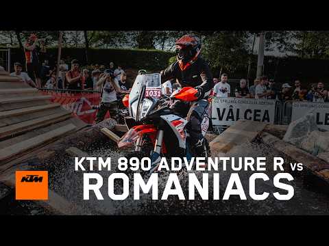 The KTM 890 ADVENTURE R takes on Romaniacs! | KTM