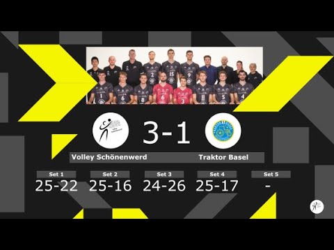 Volley Schönenwerd vs. Traktor Basel, Qualifikationsrunde 2019/20, NLA