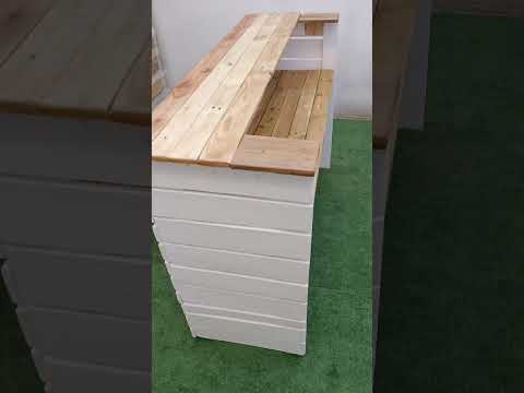 Barra de Bar casera, Barras de Bar para Casa, Mini barra para casa, Barras de bar con palets