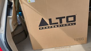 Video thumbnail for 2 Alto TS412's & 2 Alto TS18S - Better than the Bose SUB2? by DJ B PartyTV