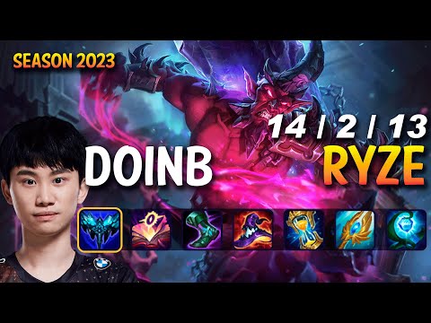 Doinb RYZE vs SYLAS Mid - Patch 13.13 KR Ranked