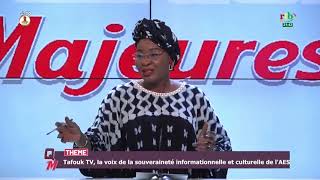«Questions majeures»  planche sur le thème : « Tafouk TV, la voix de la souveraineté ... de l'AES»