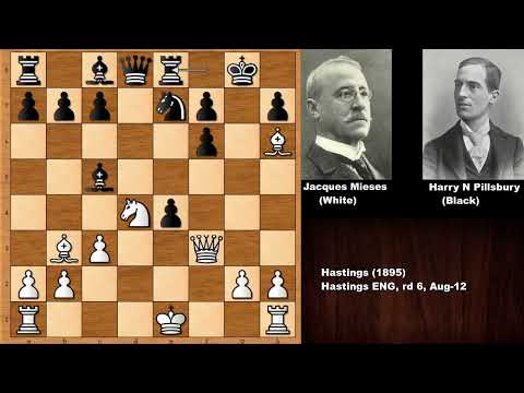 Why Castle: Jacques Mieses vs Harry N Pillsbury - Hastings (1895)