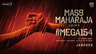 Mass Maharaja Joins #Mega154 | Megastar Chiranjeevi | Ravi Teja | Bobby | DSP