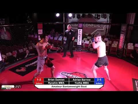 Brian Damien vs Adrian Barrow - Cage Conflict: Resistance