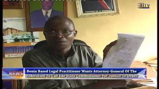 A lawyer urges AGF to call Edo Commissioner for Justice to order