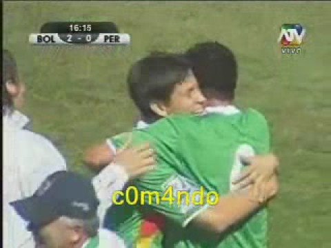 Bolivia 3 Peru 0 - eliminatorias 2010