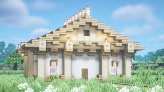 【マインクラフト】オシャレな図書館の作り方【Minecraft】How to Build a Library【マイクラ建築】