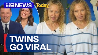 Meet the Aussie twins who went viral worldwide | 9 News Australia