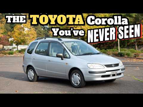 Thumbnail for THIS Toyota Corolla Spacio is a SWISS Army Knife! | 1997 Toyota Corolla Spacio Walkthrough POV Drive by Toyota Corolla Spacio
