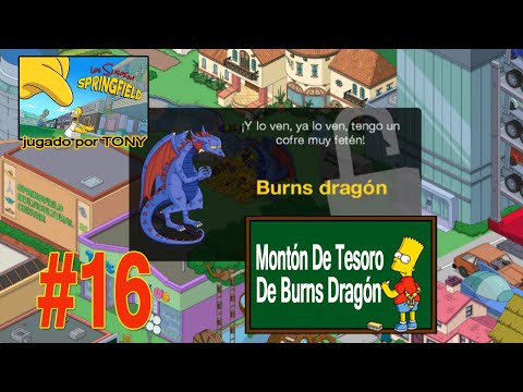 Los Simpson Springfield "Black Friday 2020: Cap. 16 - Montón de tesoro de Burns Dragón" por Tony