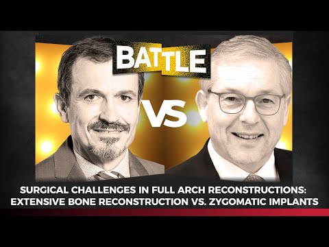 Surgical challenges in full arch reconstructions: extensive bone reconstruction vs zygomatic implants