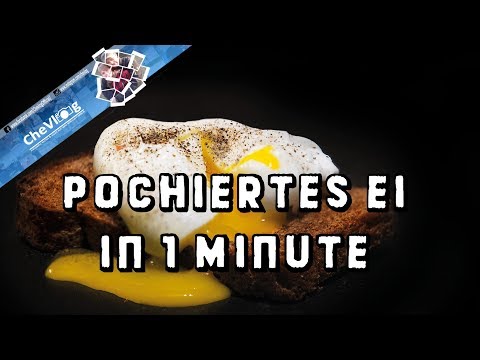 Ein perfekt pochiertes Ei in einer Minute / Life Hack