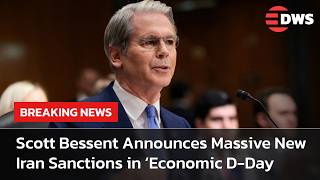 FULL PRESSER: Scott Bessent Announces Massive New Iran Sanctions in ‘Economic D-Day’ | AF15