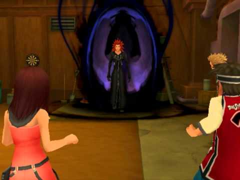 Kingdom Hearts II, English cutscene: 364 - Kairi Disappears Into the Darkness - HD 720p