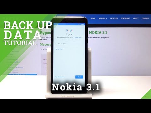 How to Back Up Data on Nokia 3.1 - Google Backup Feature