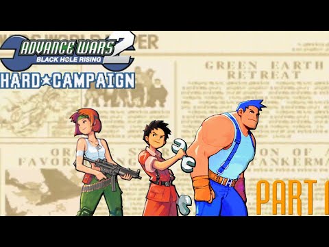 Border Skirmish - Let's Play: Advance Wars 2: Black Hole Rising - Hard Campaign - Part 1