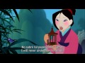 Mulan Reflection Latin American Spanish Español Latinoamérica W English Subtitles