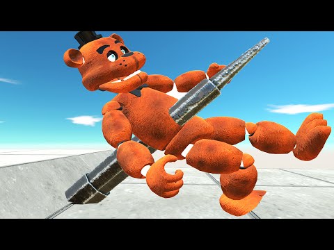 GIANT SPIKES TRAP VS MONSTERS - Animal Revolt Battle Simulator