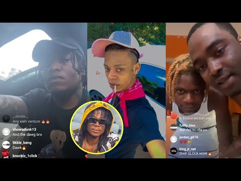 Malie Don Get ANGRY on IG Live After Pablo YG BAD JUVI DISS Vibing to Masicka, Brysco Goes Live