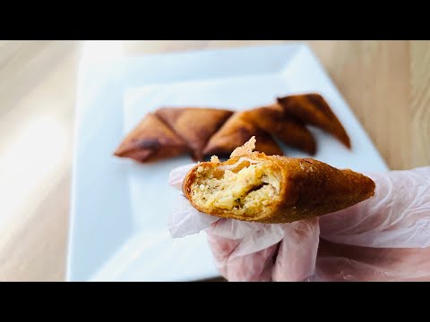 *Recette de brick au thon et pomme de terre *délicieuse , facile et rapide #brick #thon #facile