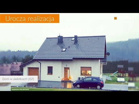 Dom w zielistkach (GT) – Piękna realizacja I ARCHON+ Projekty Domów