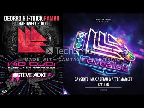 Kid Cudi vs Steve Aoki vs  Sansixto - Pursuit Of Stellar (Hardwell Ultra 2018 Mashup)