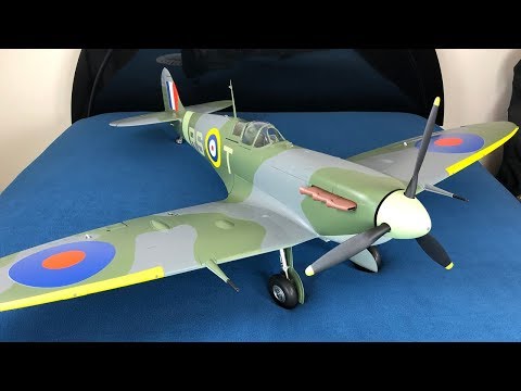 Avios Spitfire MkVb Super Scale 1450mm RC Warbird Unboxing & Build