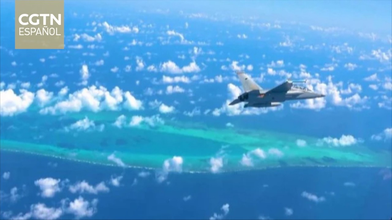 Fuerzas navales y aéreas chinas patrullan Huangyan Dao