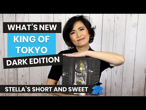 King of Tokyo Dark Edition Board Game - What's new in King of Tokyo? - Stella's Short and Sweet
