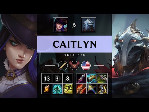 Caitlyn Mid vs Viktor - NA Grandmaster Patch 25.10