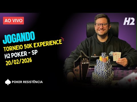 JOGANDO POKER LIVE - TORNEIO 50K EXPERIENCE - EM SÃO PAULO
