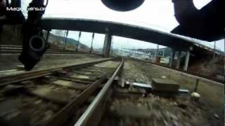preview picture of video 'GoPro HD - Train Riders -  Triberg-Hausach - Mit der Dampflok 52 7596 steam train germany'